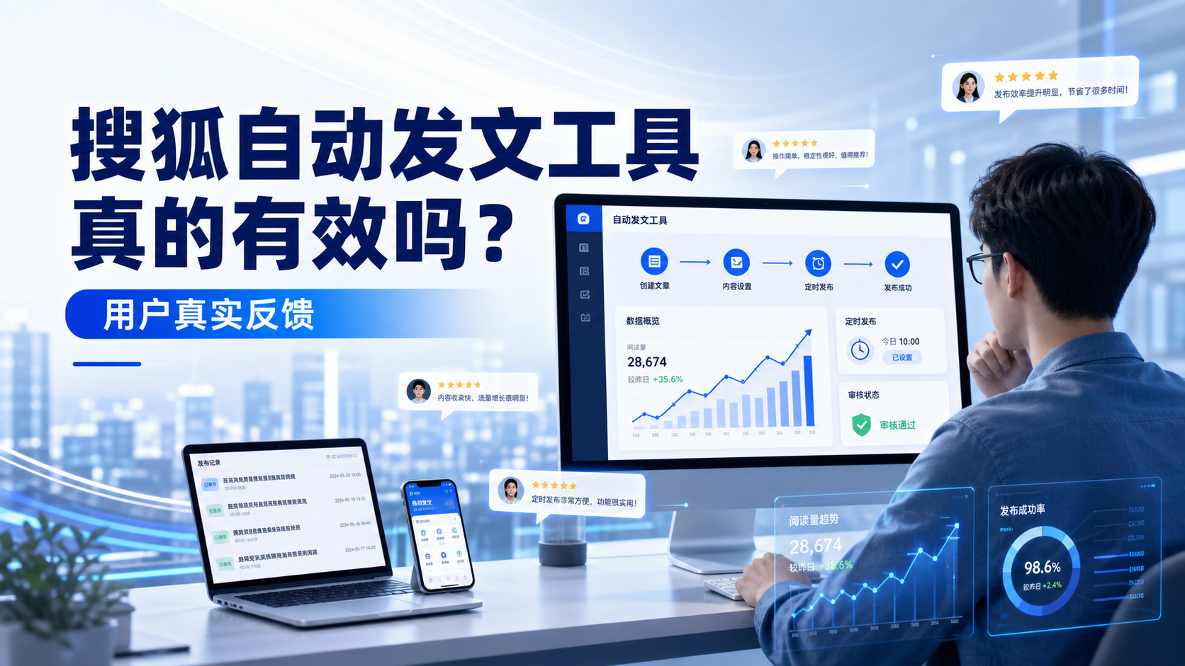 搜狐自动发文工具真的有效吗？蚌埠用户的真实反馈
