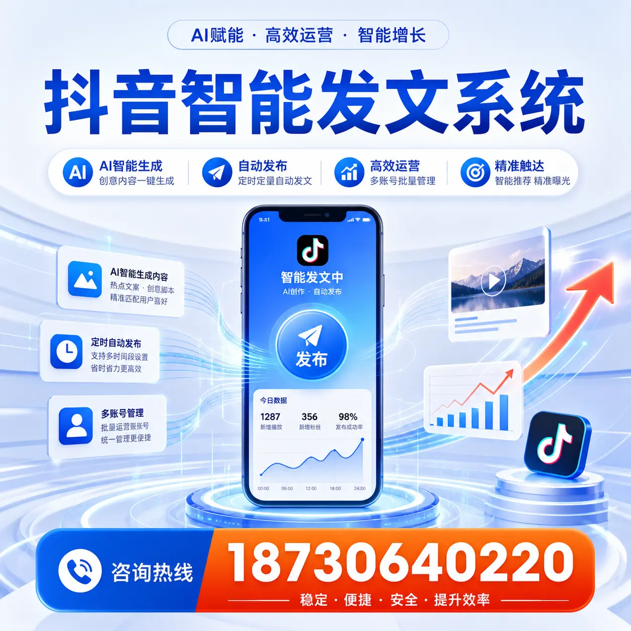 如何通过抖音智能发文系统提升 蚌埠 企业的市场竞争力